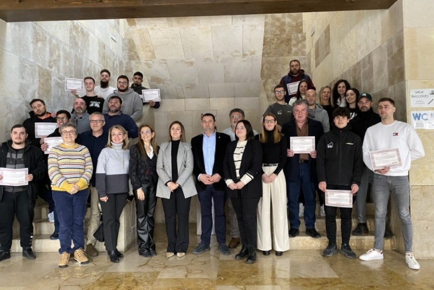 El Programa Experiencial Alcañiz Mantenimiento de Edificios II se clausura tras formar a 20 personas