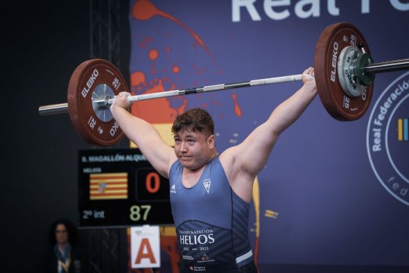 Carlos Magallón, campeón de España Sub-15 de halterofilia: “Mi reto para este 2025 sería ir al Campeonato de Europa sub-17”