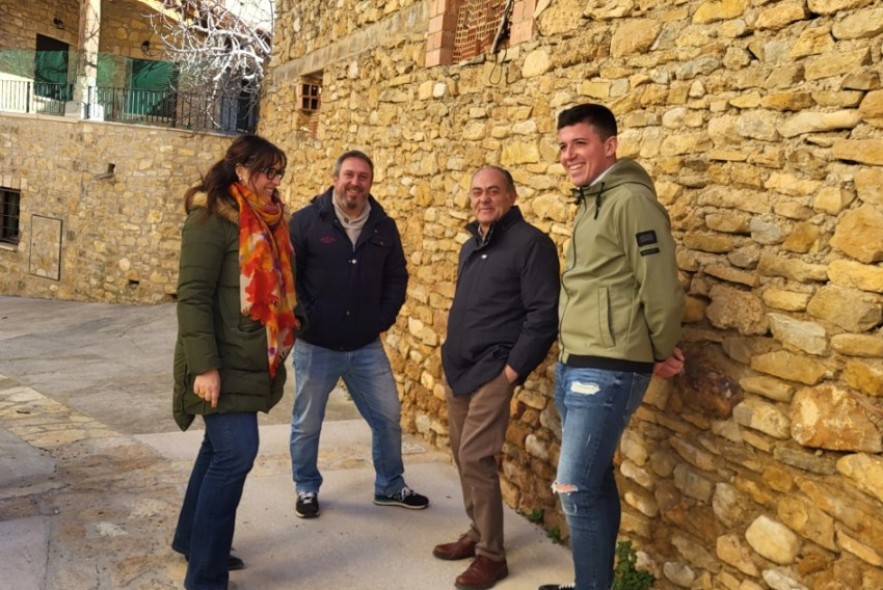 Bordón mejora alcantarillado, calles, y espacios de ocio gracias a la Diputación de Teruel