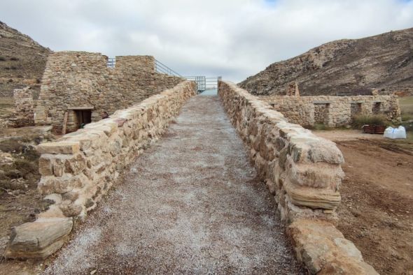 La Comarca del Jiloca da por concluidos  los trabajos de recuperación  de las Salinas de Ojos Negros