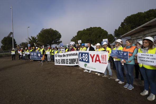 Alcañiz solicita al Mitma que agilice al máximo la conversión de la N-232 en A-68