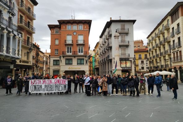 La Asamblea Antibelicista de Teruel exige “una solución justa” para Palestina