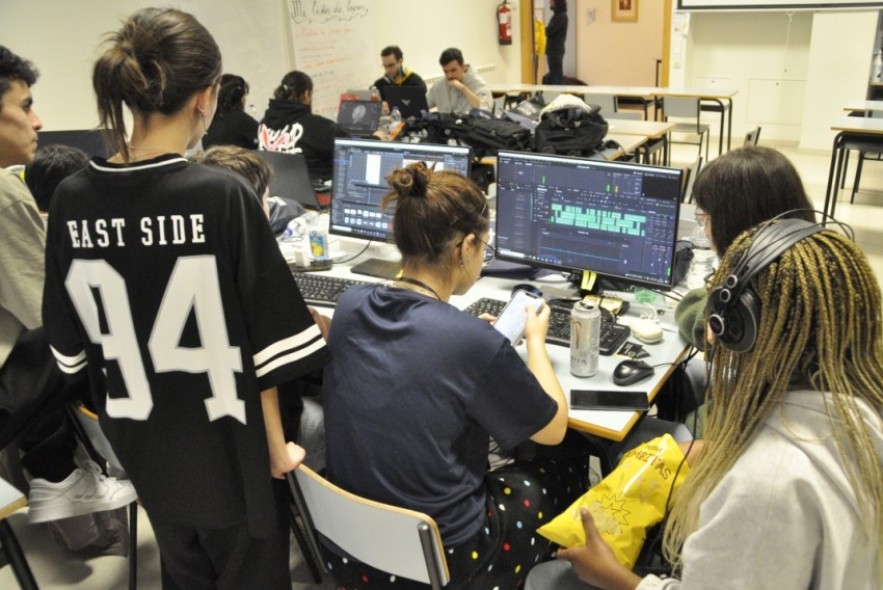 Los quince equipos participantes cerrarán hoy su paso por la Global Game Jam de Teruel