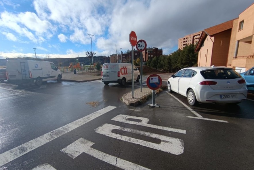 La cuesta de los Gitanos de Teruel se corta al tráfico este miércoles por las obras de acondicionamiento