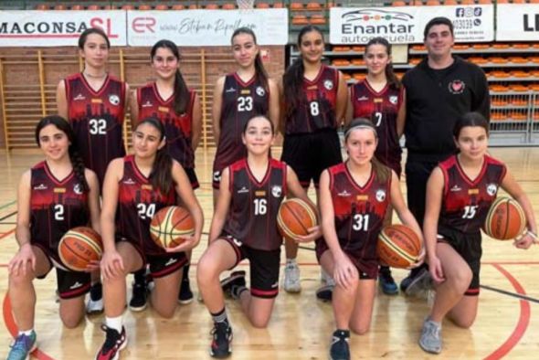 Gran papel de Caja Rural de Teruel en categoría cadete de baloncesto