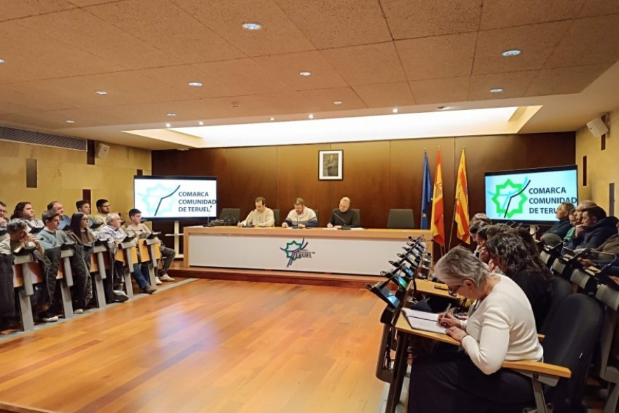 La Comarca Comunidad de Teruel aprueba la solicitud del proyecto tractor 'Territorios conectados, accesibilidad e integración' que se realizará con fondos Leader