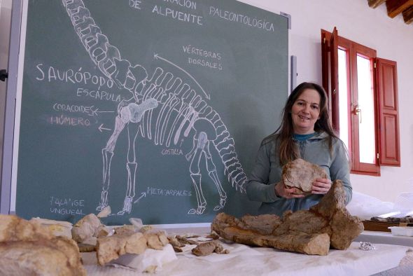 Maite Suñer Fuster, directora conservadora del Museo Paleontológico de Alpuente: “Ahora que tanto se habla de despoblación, habría que apoyar el patrimonio de las zonas rurales”