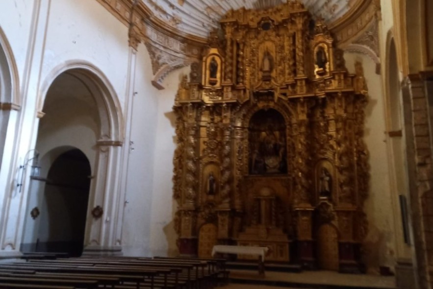 La iglesia del Carmen de Alcañiz avanza hacia la recuperación tras 20 años cerrada