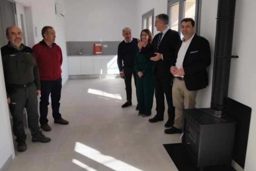 Gestión Forestal adecua el punto de encuentro de las brigadas forestales de Alcañiz