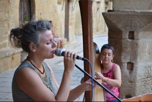 Eugenia Blanca, cantante: “En el caso del arpa, la voz  tiene que estar al servicio  del instrumento, y no al revés”