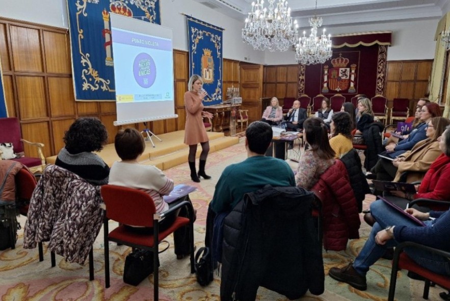 La Delegación de Hacienda, la Agencia Tributaria y la Tesorería general y el Instituto de la Seguridad Social en Teruel ya son Puntos Violeta contra la violencia machista