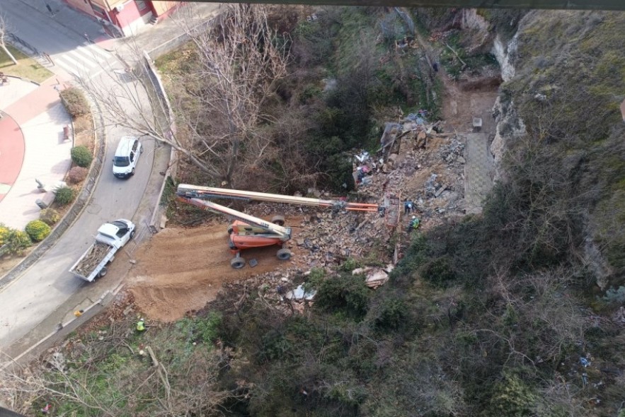 Consultas previas a Patrimonio sobre  el proyecto para adecuar las laderas de Teruel