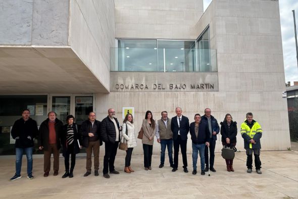 El IAA finaliza las obras de emergencia para garantizar el agua en el Bajo Martín