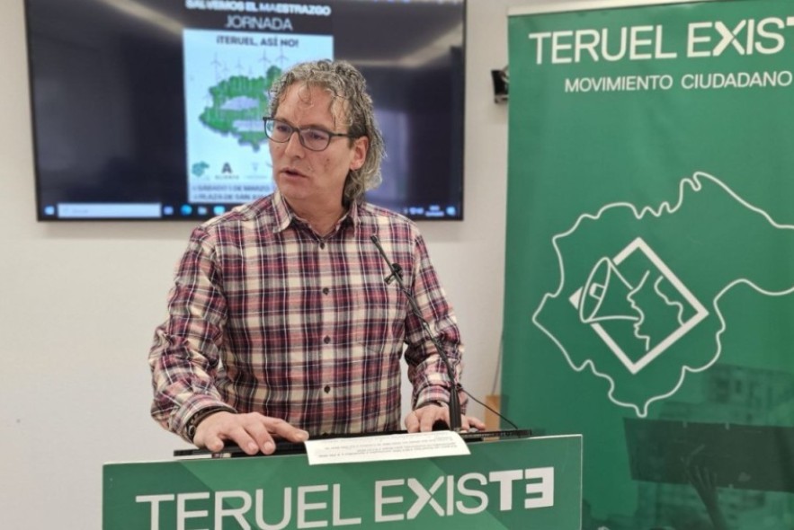 El movimiento ciudadano Teruel Existe convoca la Jornada 'Salvemos el Maestrazgo, Teruel Así no' por las macro renovables