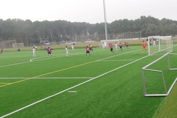 El Huesca B corta las alas del Utrillas al aplicarle un severo correctivo (3-0)