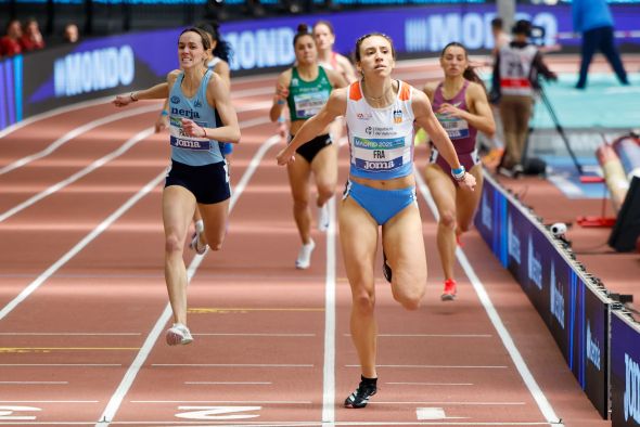 La atleta Elena Martín, a la final de 1.500 como tercera en su serie de clasificación