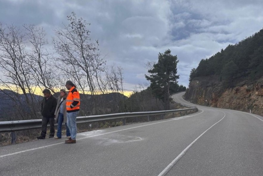 La Dirección General de Carreteras abordará varias mejoras para mejorar la seguridad en la A-1701 en Linares de Mora