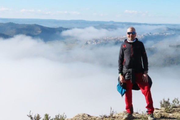 Rafael Esteruelas, atleta alcañizano, trasplantado de pulmón: “El día que vuelva a correr una carrera les mandaré una foto a los médicos que me atienden”