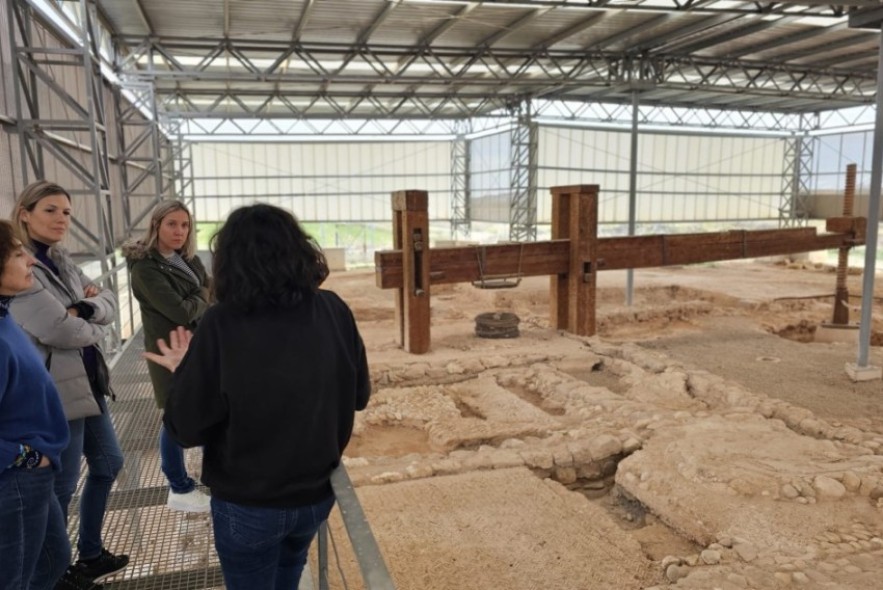 La Villa Romana de la Loma del Regadío en Urrea de Gaén luce renovada tras los trabajos del Museo Provincial