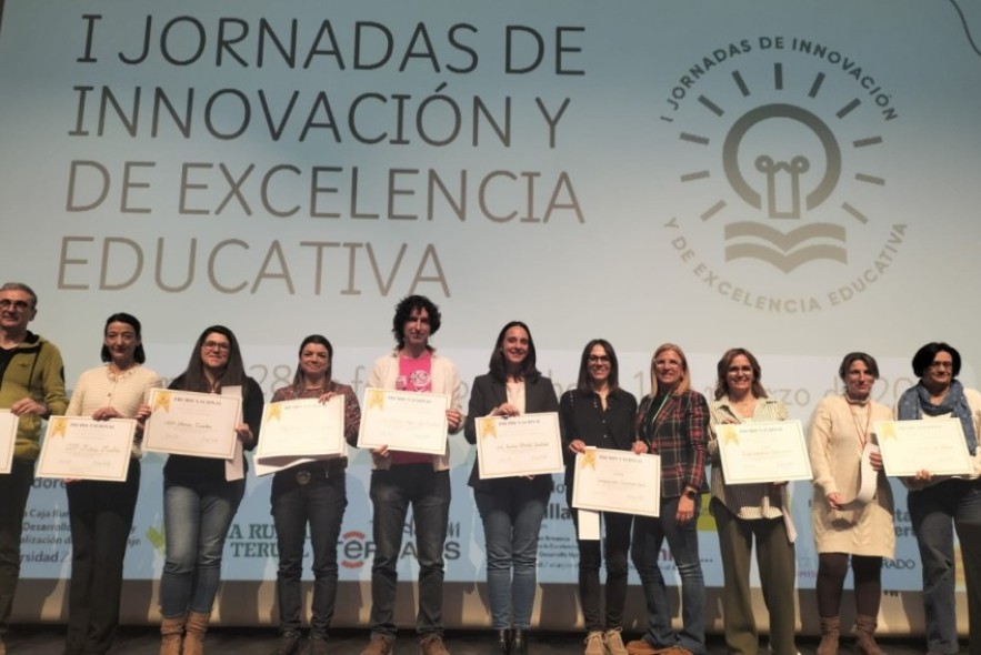 Dos centros de Alcañiz, premiados en las Jornadas de Innovación Educativa de Teruel