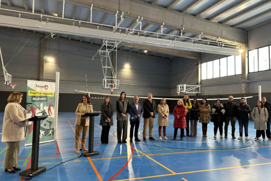 Teruel inaugura el nuevo pabellón deportivo de la Fuenfresca