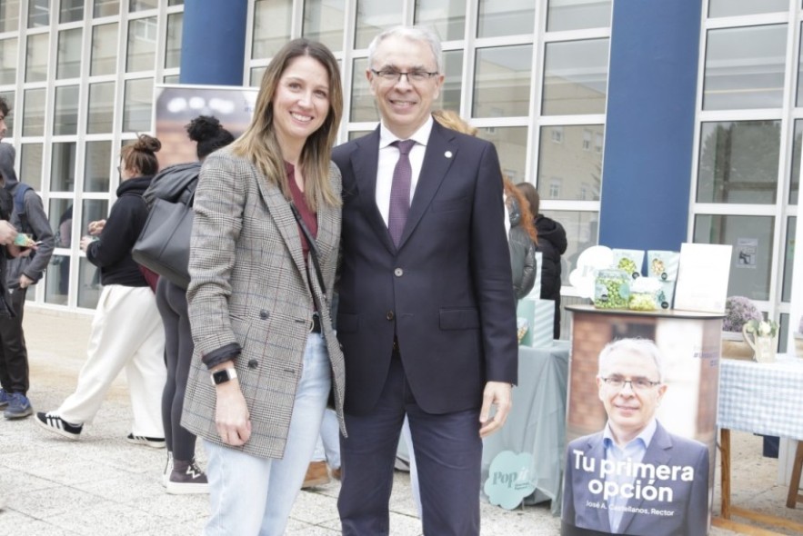 Camino Álvarez sería la vicerrectora del Campus de Teruel si Castellanos gana