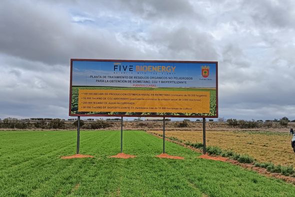 Primeros movimientos en la parcela  de biogás de Fuentes Claras Bioenergy