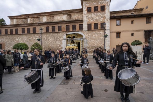 La Soledad reúne en Teruel a los devotos de las Dolorosas de todo Aragón