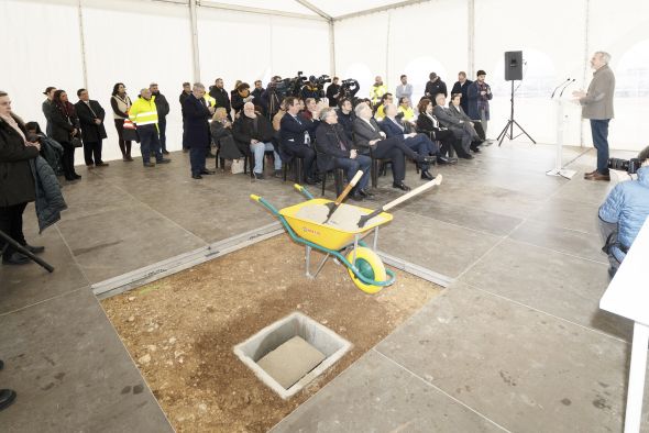 Arrancan los trabajos en el Aeropuerto para levantar la nave y el hangar de dirigibles estratosféricos