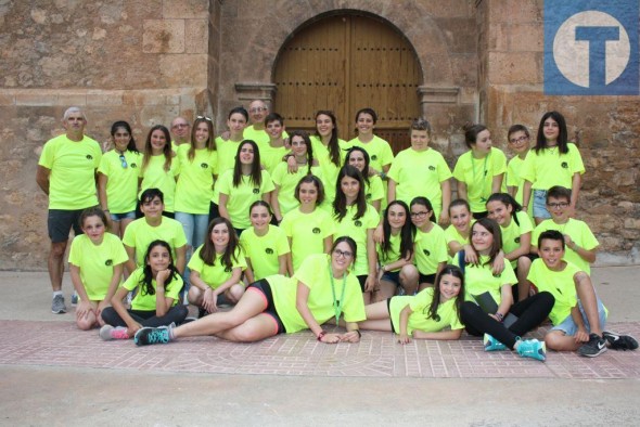 El grupo de teatro infantil y juvenil de Alcorisa acaba sus bolos en Tramacastiel