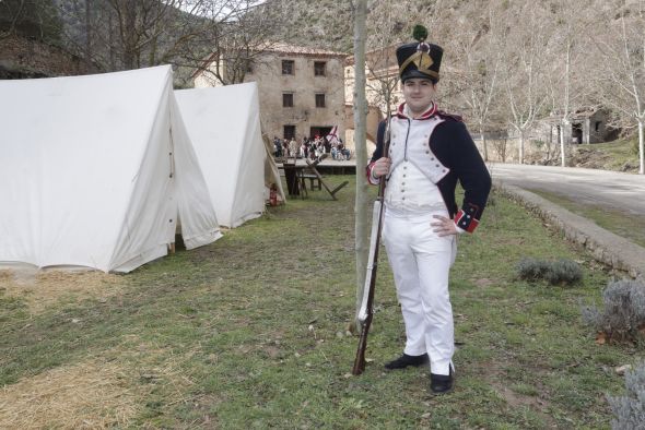 Guillermo Claramunt, recreador participante en la I Batalla de la Fuensanta: “Tuvimos varios daños y hubo que sacar un uniforme y un fusil del barro tras la dana”