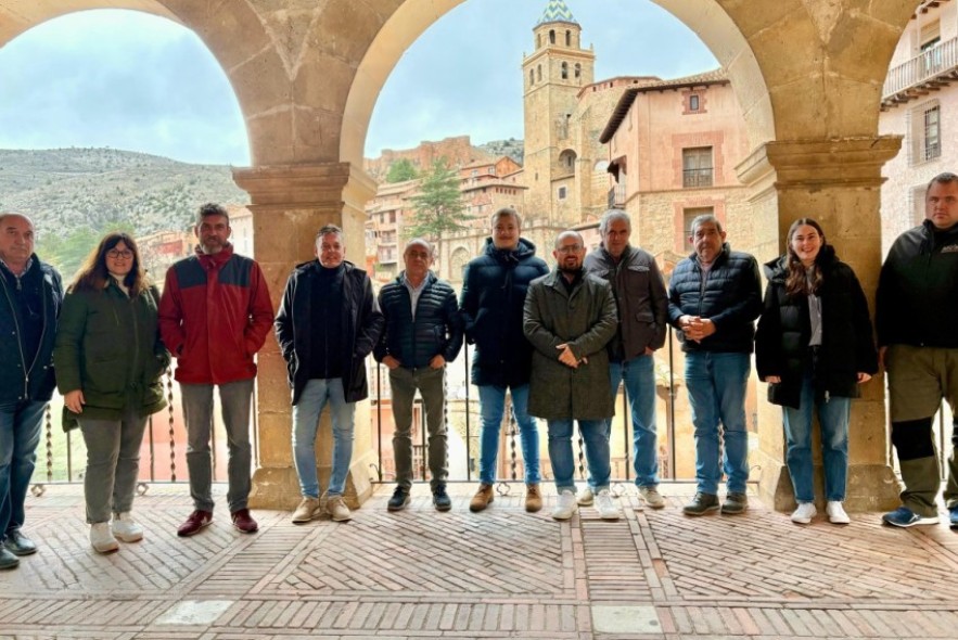 Izquierdo reivindica la mejora de la red de telecomunicaciones en la Sierra de Albarracín