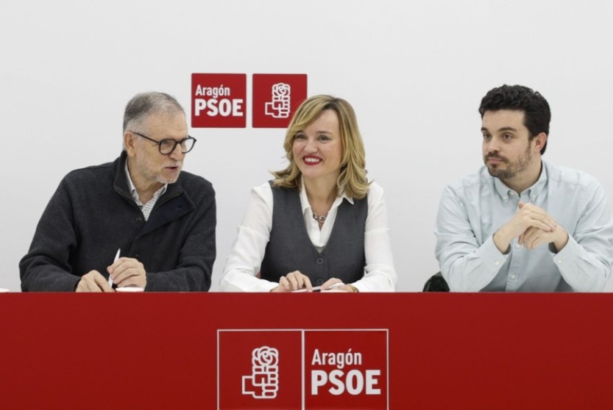 La nueva ejecutiva del PSOE Aragón propone a Mayte Pérez como senadora autonómica y designa a Fernando Sabés para sustituirla como portavoz en las Cortes