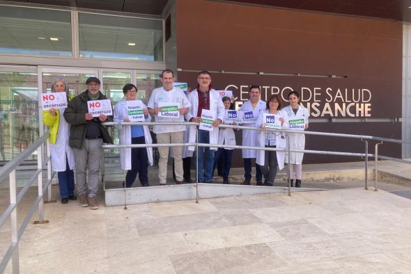 Los sanitarios turolenses se suman a la protesta contra el decreto de Primaria