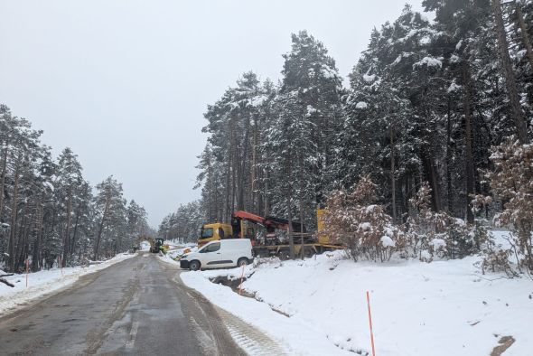 Los empresarios turísticos de la Sierra de Albarracín plantean convertir  la A-1512 en una carretera paisajística