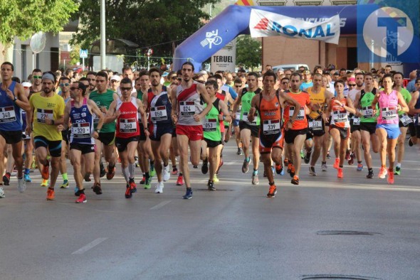 Luis Agustín y Eva Morraja repiten triunfo en los 10K Ciudad de Teruel