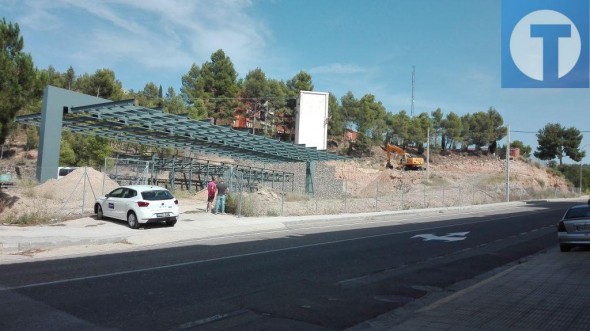 Las obras de la estación de autobuses de Alcañiz arrancan de nuevo con los plazos ajustados