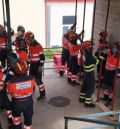 Los bomberos de la DPT actualizan su formación en apuntalamientos de edificios