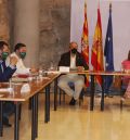 La ministra de Política Territorial, Isabel Rodríguez, y el presidente aragonés, Javier Lambán, firman hoy en Teruel el Fondo de Inversiones 2021