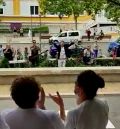 Sorpresa de Danza Invisible ante el Hospital Obispo Polanco