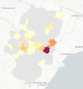Teruel notifica dos contagios de covid, cinco menos que hace una semana