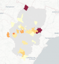 La provincia notifica nueve casos de covid, cinco de ellos en la capital