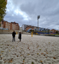 La ciudad de Teruel ya cuenta con dos nuevas pistas de voley playa junto a la piscina climatizada