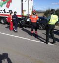 Fallece una persona tras empotrarse su vehículo contra un camión en la A-23 entre Albentosa y San Agustín