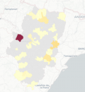 Teruel notifica 19 contagios con la zona de salud de Alcañiz a la cabeza con 7 positivos