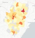 Teruel ha notificado 166 positivos, 110 menos que hace una semana y 16 menos que el día anterior