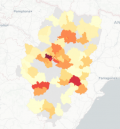 Subida de casos en Teruel: 93 en 24 horas, 16 más que la semana pasada y 28 más que el día anterior