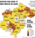 Teruel es la provincia aragonesa que más baja su incidencia semanal de nuevos contagios de covid-19