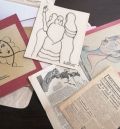 Los sobrinos del artista Eleuterio Blasco Ferrer donan a Molinos decenas de dibujos y documentos