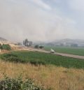 Cortada la N-234 entre Burbáguena y Báguena por la intensa humareda que desprende el incendio de Castejón, que ha quemado entre 800 y mil hectáreas